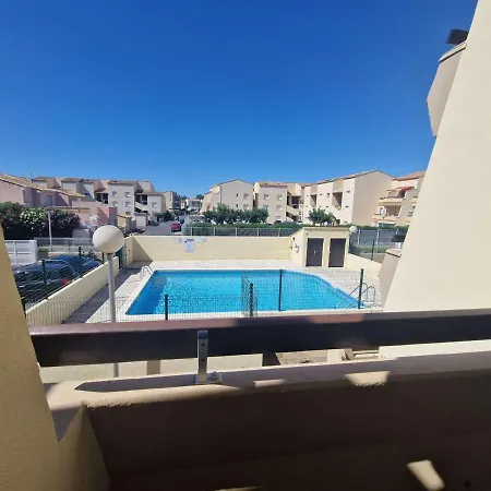 Cosy 2 Pieces Avec Cabine, Terrasse Et Piscine, Pres De La A - Fr-1-326-674 Apartment Marseillan (Herault)